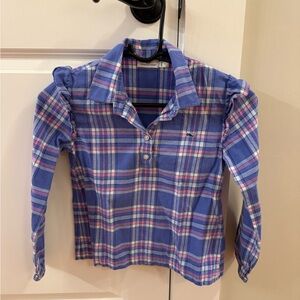 Vineyard Vines Pink and Blue Button Down Shirt